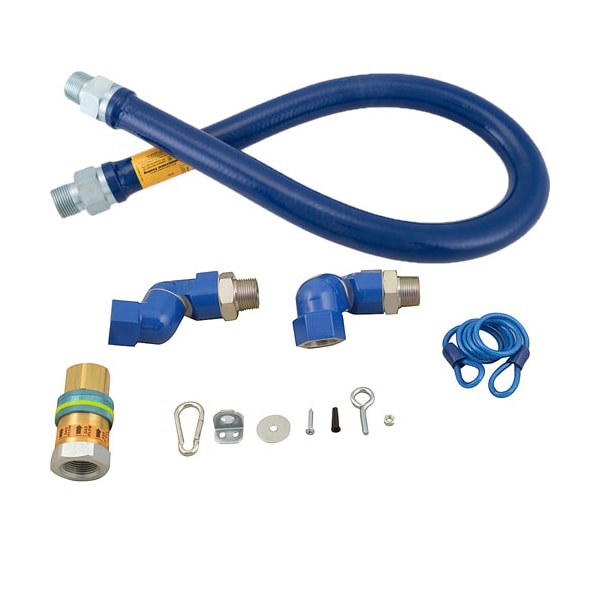 Connector, Gas Kit1"Od X 48" W/ Qd, 2Swivel & Cab